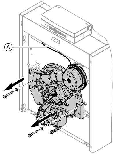VIESSMANN VITOLADENS & VITOLA - Ouvrir la porte de chaudière - 1