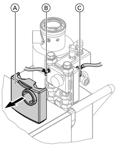VIESSMANN VITORONDENS 222 F, VITORONDENS 200 T - Purger l'air de la chaudière au niveau du petit collecteur - 1
