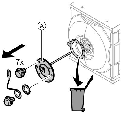 VIESSMANN VITORONDENS 222 F, VITORONDENS 200 T - Nettoyer l'intérieur du gallon d'eau chaude sanitaire (si nécessaire) - 1