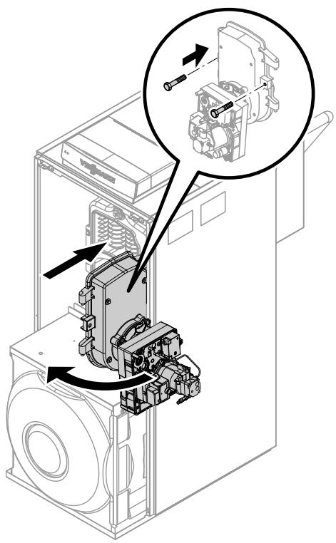 VIESSMANN VITORONDENS 222 F, VITORONDENS 200 T - Contrôler les joints et les pièces d'isolation - 1