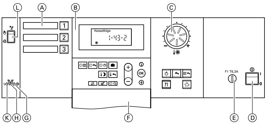 VIESSMANN VITOTRONIC 100 - Organes de commande vitotronic 300-k (suite) - 1