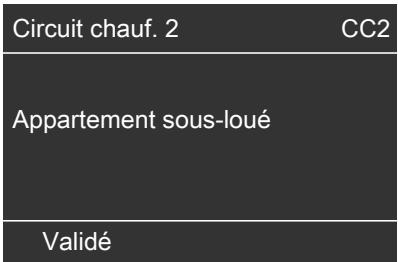 VIESSMANN VITOTRONIC 200 - Entrer un nom pour les circuits de chauffage (suite) - 1