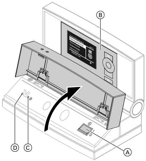 VIESSMANN VITOTRONIC 200 - Enclencher la pompe à chaleur (suite) - 1