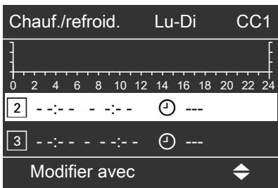 VIESSMANN VITOTRONIC 200 - Effacer une plage horaire - 1