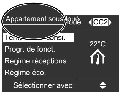 VIESSMANN VITOTRONIC 200 - Entrer un nom pour les circuits de chauffage (suite) - 2