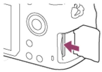 SONY ALPHA 68 - Retirer la carte mémoire - 2