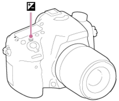 SONY ALPHA 68 - Bouton de correction d'exposition - 1