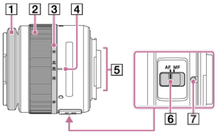 SONY ALPHA 68 - Indicateur de position du capteur d'image - 4
