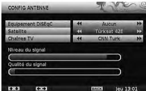 MELICONI TELEFUNKEN TFSHD 2000 B - Configuration de l'antenne - 1