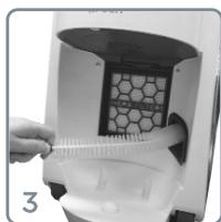 POLTI MCV 85 TOTAL CLEAN & TURBO - NETTOYAGE DES TUBES D'ASPIRATION (entretien extraordinaire) - 3