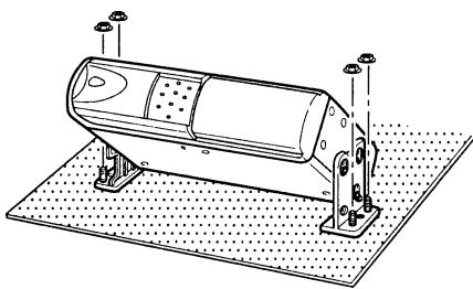 GRUNDIG MCD 36 - Procedure for installation on carpet (at a 45^ angle) - 5
