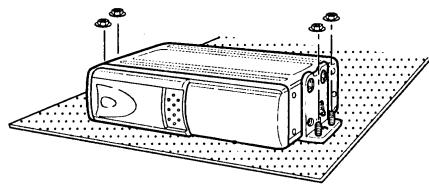 GRUNDIG MCD 36 - Procedure for installation on carpet (horizontal position) - 5