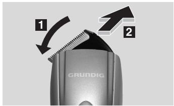 GRUNDIG MT 4640 BEARD TRIMMER - Tondre la barbe ... - 1