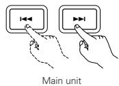 DENON A11 - Cueing using the number buttons - 1
