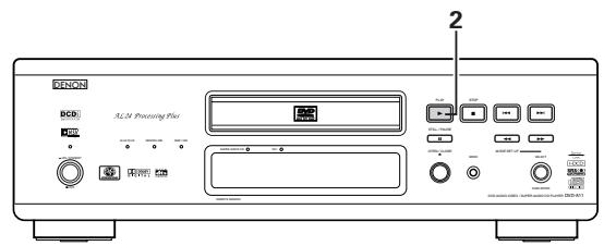 DENON A11 - PLAYING TRACKS IN THE RANDOM ORDER - 1