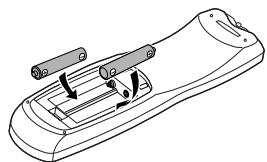 DENON A11 - Inserting Batteries - 2