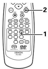 DENON A11 - PLAYING TRACKS IN THE RANDOM ORDER - 2