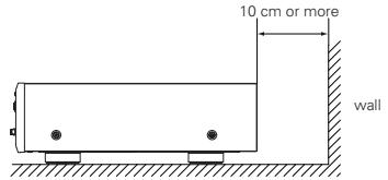 DENON A11 - CAUTIONS ON INSTALLATION - 2