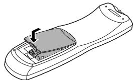 DENON A11 - Inserting Batteries - 3