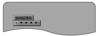 DENON A11 - Pose de repères (DVD-Audio / DVD-Vidéo) - 2