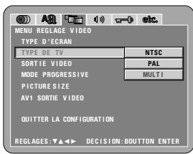 DENON A11 - 16:9 (Réglage usine par défaut) - 1
