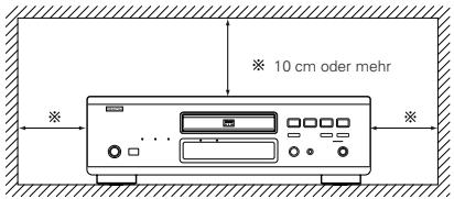 DENON A11 - VORSICHTSMASSNAHMEN ZUR INSTALLATION - 1