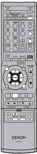 DENON AVR-391 - Funcionamento del iPod - 1