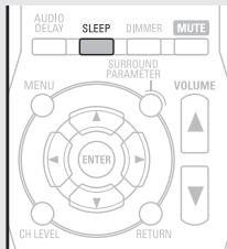DENON AVR-391 - Pulse SLEEP y visualice el tiempo que desea configurar. - 1