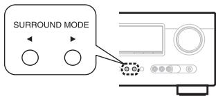DENON AVR-391 - Selección de un modo de audición (Modo surround) - 4