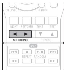 DENON AVR-391 - Selección de un modo de audición (Modo surround) - 3