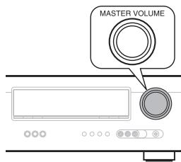 DENON AVR-391 - Ajuste del volumen principal - 2