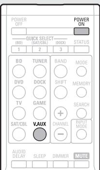 DENON AVR-391 - Reproducción de un reproductor portátil - 1