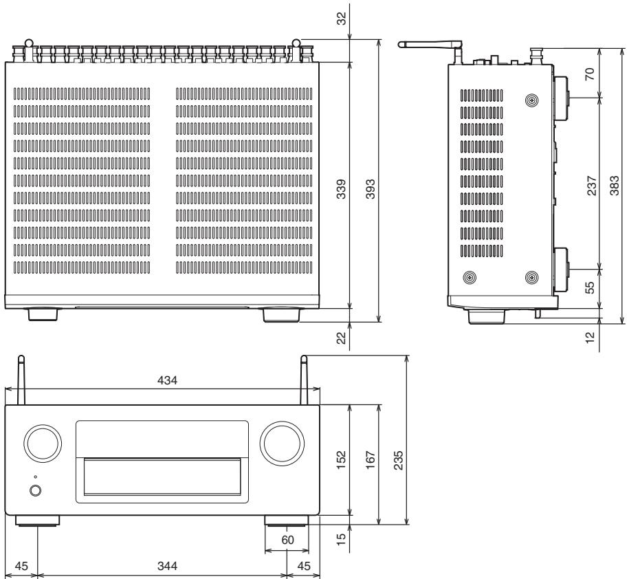 DENON AVR-X6200W, AVR-X6300H, AVRX6200W - Général - 1