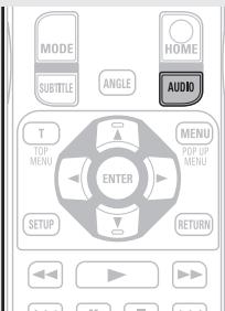 DENON DBP-1611UD - Press AUDIO during playback. - 2