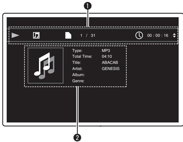 DENON DBP-1611UD - Media player display - 3