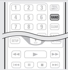 DENON DBP-1611UD - Playing in random order (Random playback) - 2