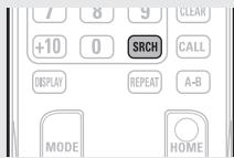 DENON DBP-1611UD - Press SRCH to select a search. - 1
