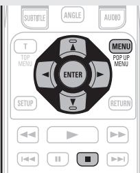 DENON DBP-2012UD - Un appui sur POP UP MENU lorsque l'écran des vignettes est affiché montre l'écran pour déscrire les opérations de lecture. - 2