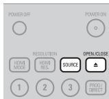 DENON DBP-A100 - Legen Sie eine Disc ein. - 1