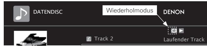 DENON DBP-A100 - Drücken Sie während der Wiedergabe auf REPEAT. - 1