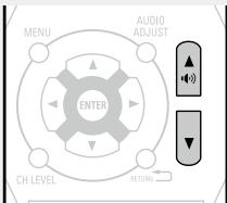 DENON DHT-1312BA - Réglage du volume principal - 1