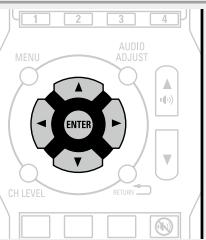 DENON DHT-1312BA - Utilisation du menu d'affectation des entrées - 1