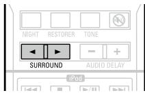DENON DHT-1312BA - Sélection d'un mode d'écoute (Mode surround) - 2