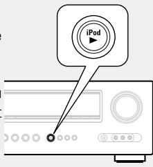 DENON DHT-1312BA - Appuyez sur iPod ▷. - 1