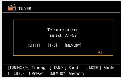 DENON DHT-1312BA - Appuyez sur MEMORY. - 1