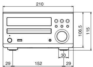 DENON DM40 - Dimensions - 3