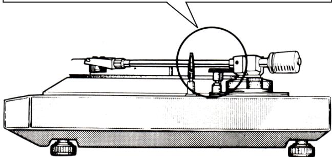 DENON DP-30L - Réglage de la vitesse - 2