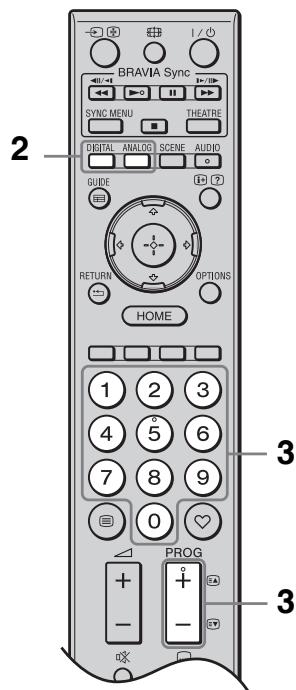 SONY BRAVIA RM-ED016 - Regarder la télévision - 2