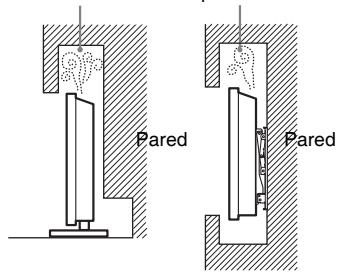 SONY BRAVIA RM-ED016 - Ventilación - 3