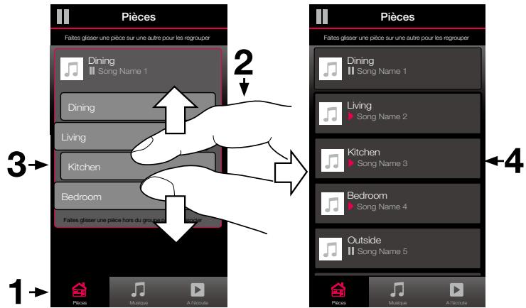 DENON HEOS - ■ Dissociation de toutes les pieces - 1